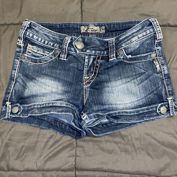 Silver Marti Shorts - Picture 2 of 7